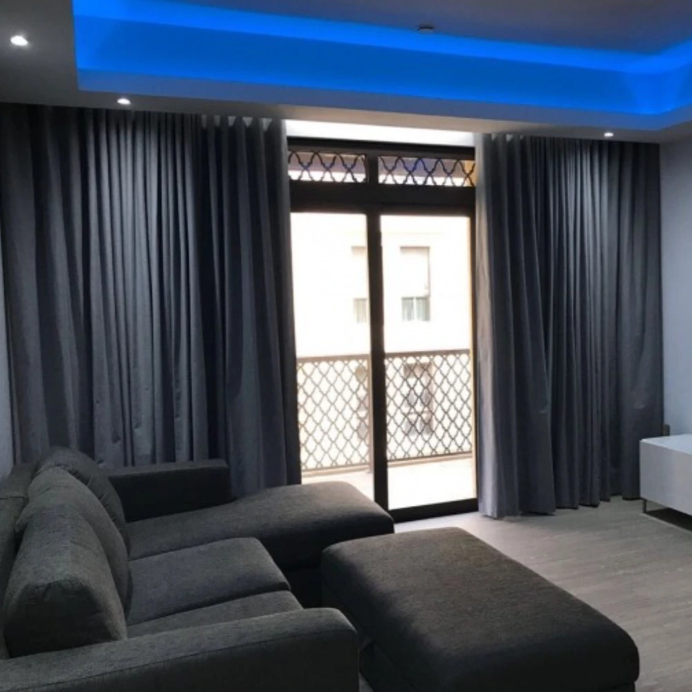 Premium quality Blackout curtains Dubai ensuring superior Thermal insulation and privacy in your room.
