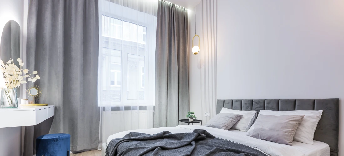 Shop premium sheer and blackout curtains to enhance your home interior in Dubai.