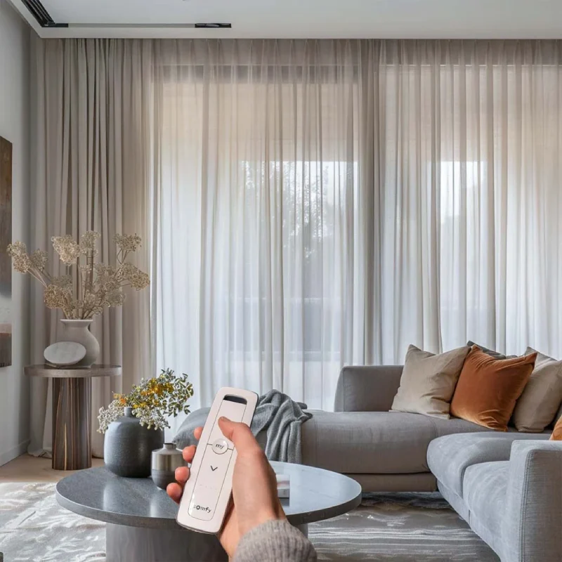 best motorized sheer curtains in dubai with unique features.