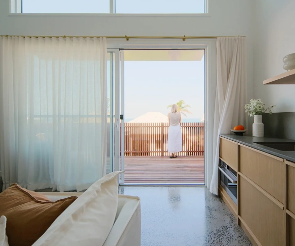 Sheer kitchen curtains light-filtering airy window drapes for modern farmhouse and coastal style décor.